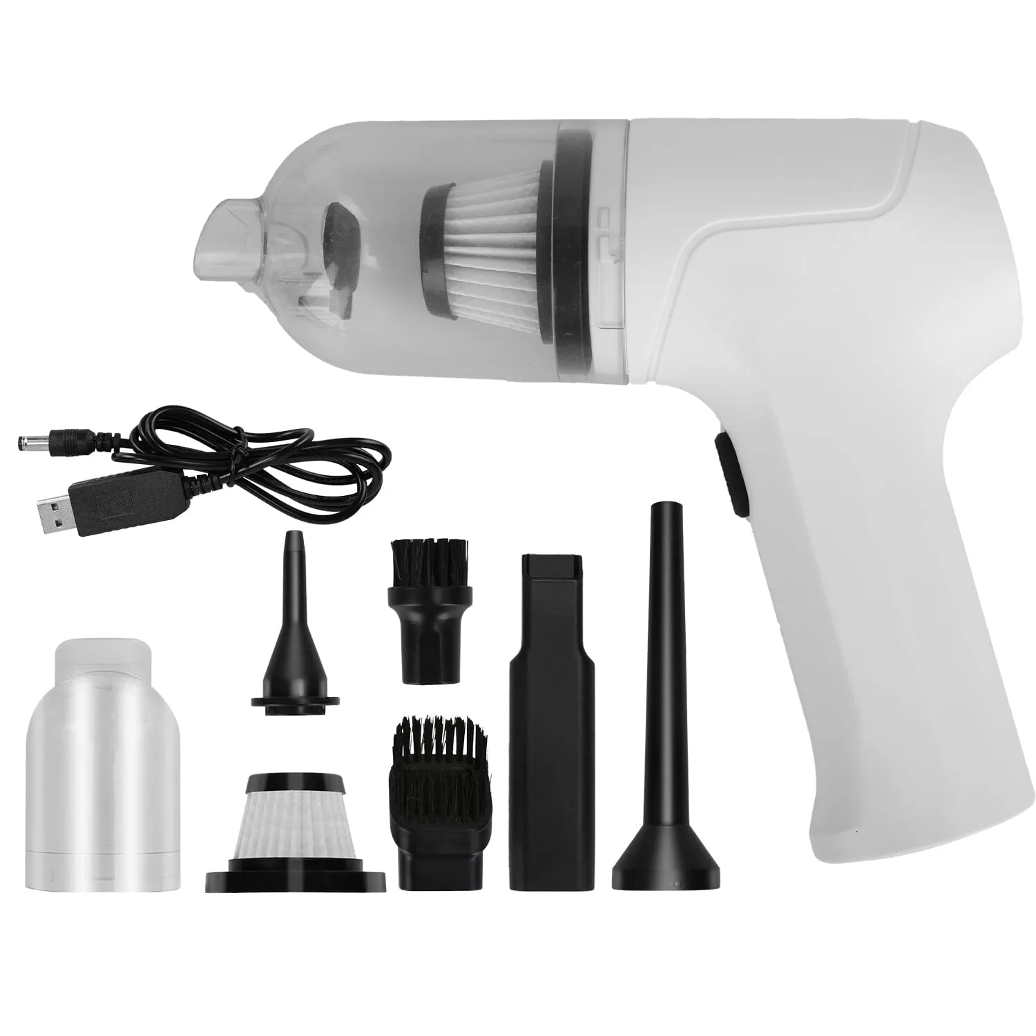 2-in-1 Cordless Vacuum Cleaner Compressed Air Duster