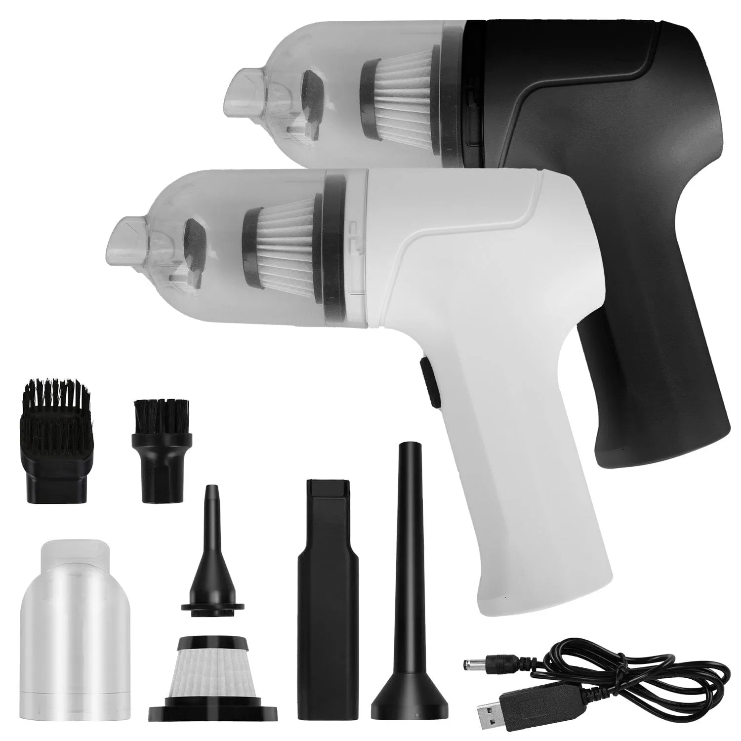 2-in-1 Cordless Vacuum Cleaner Compressed Air Duster