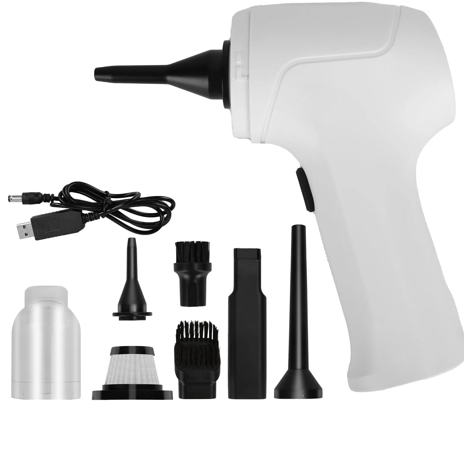 2-in-1 Cordless Vacuum Cleaner Compressed Air Duster