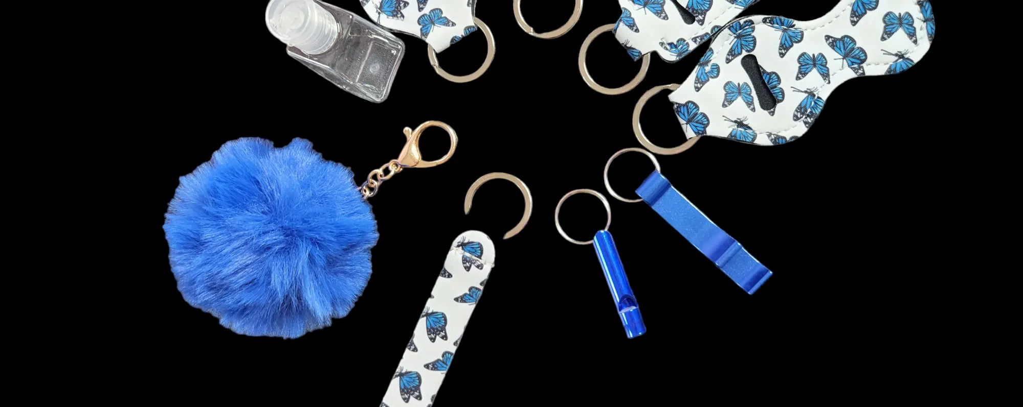 9 pc Safety Keychain (Multiple Design Options)