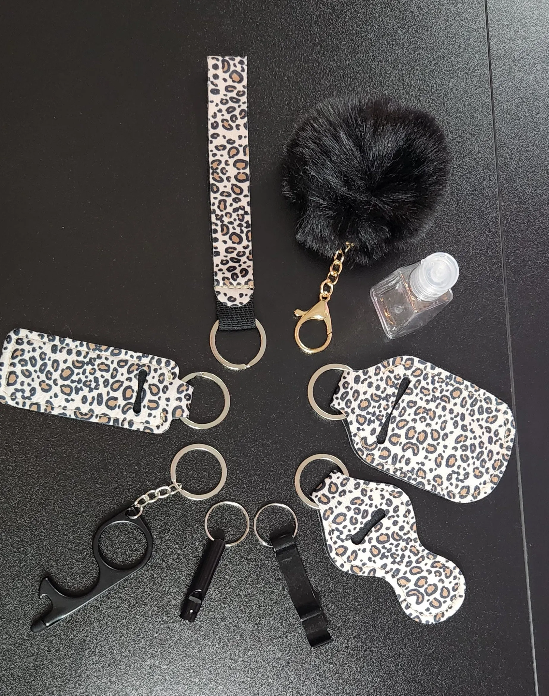 9 pc Safety Keychain (Multiple Design Options)