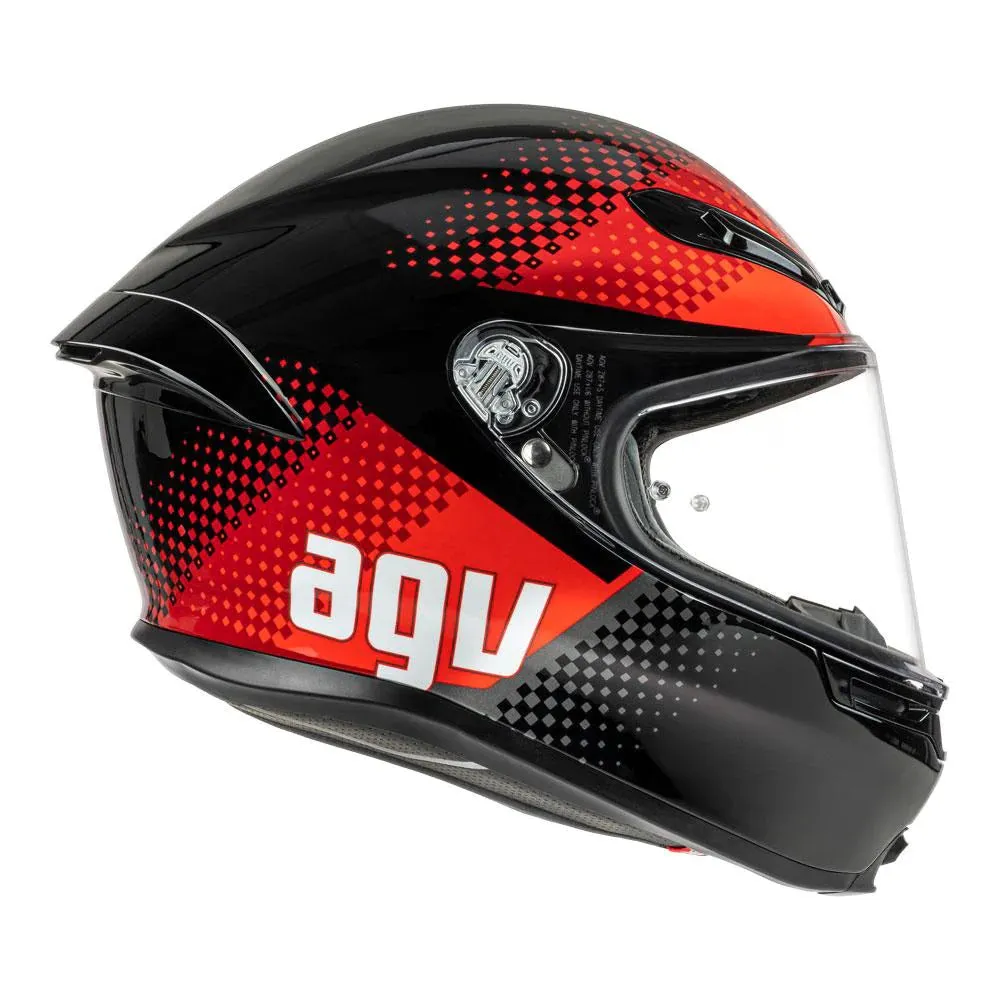 AGV K6 S [FISION 2 BLACK/RED]