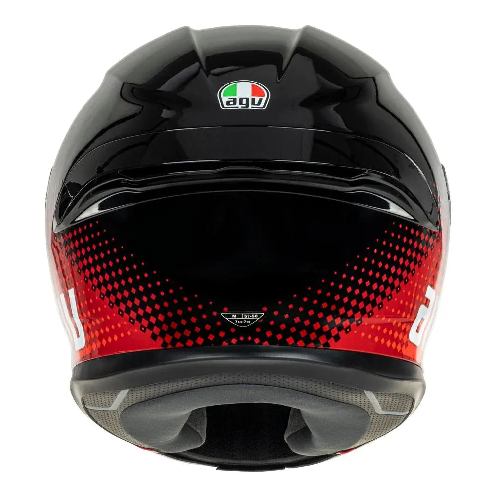 AGV K6 S [FISION 2 BLACK/RED]