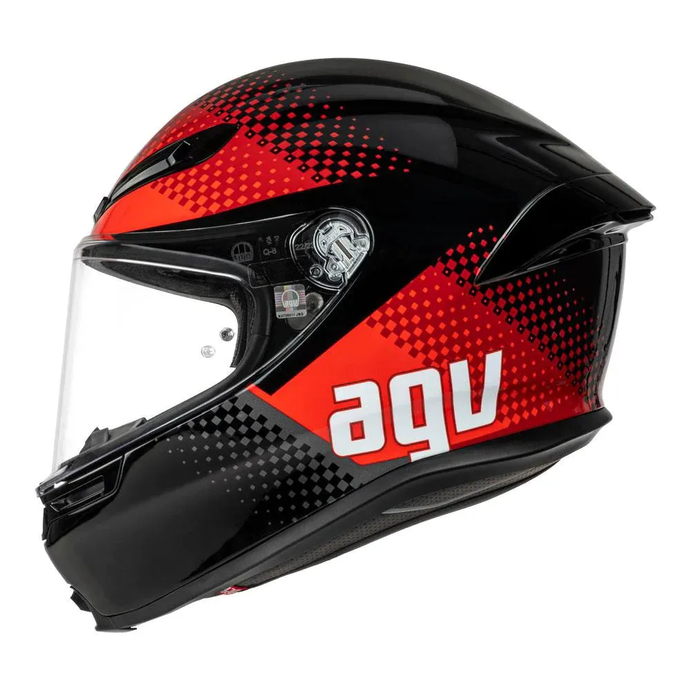 AGV K6 S [FISION 2 BLACK/RED]