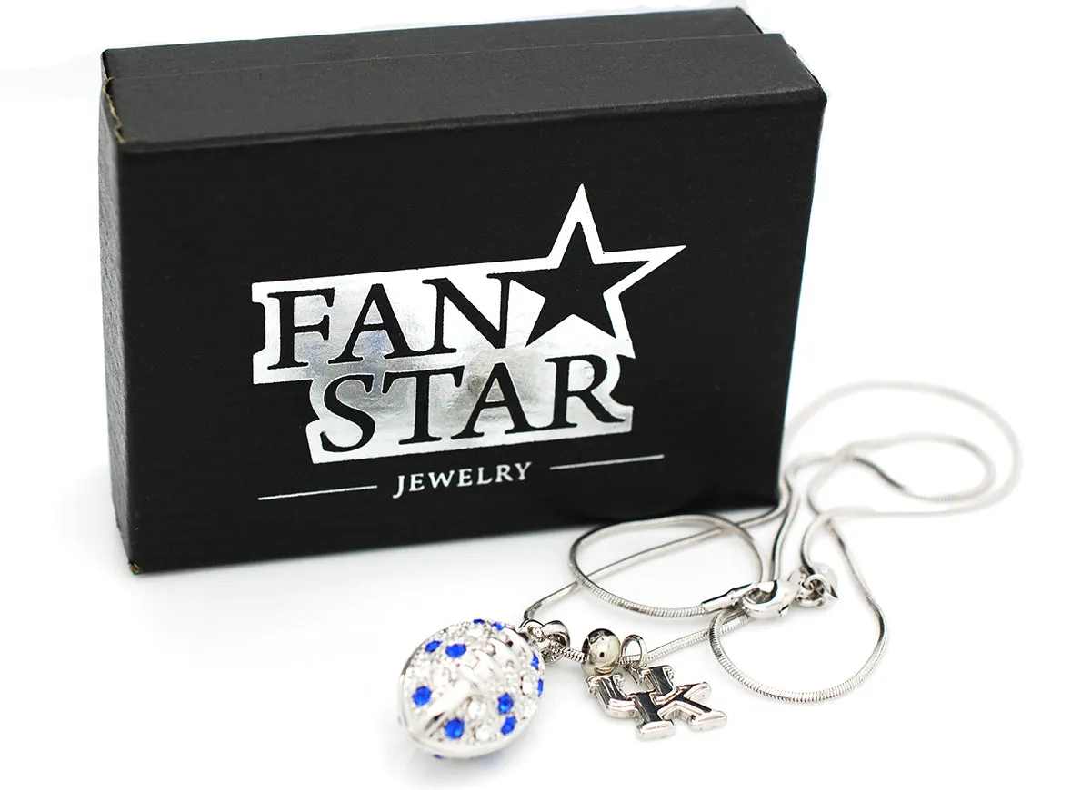 Alabama Mini Football Necklace & Earring Set