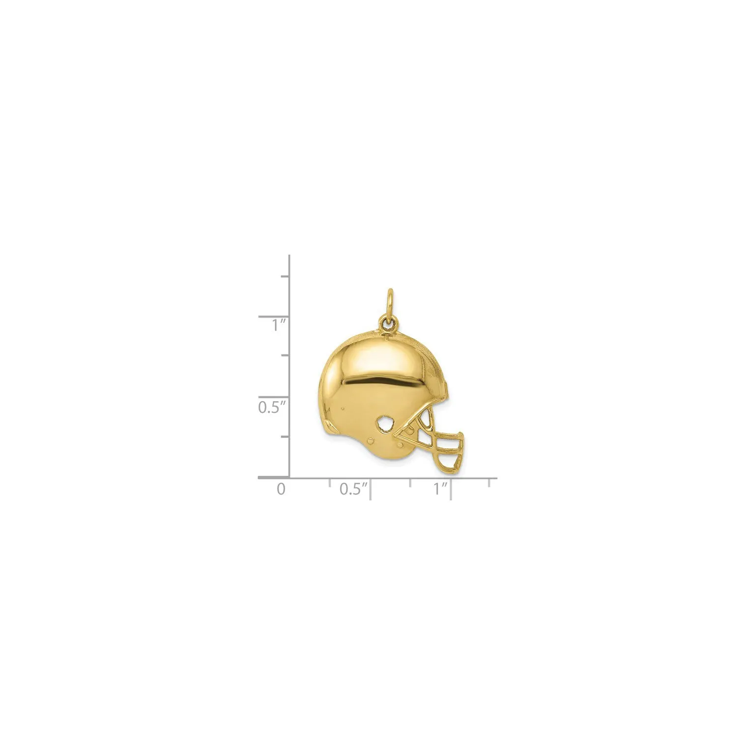 American Football Helmet Pendant