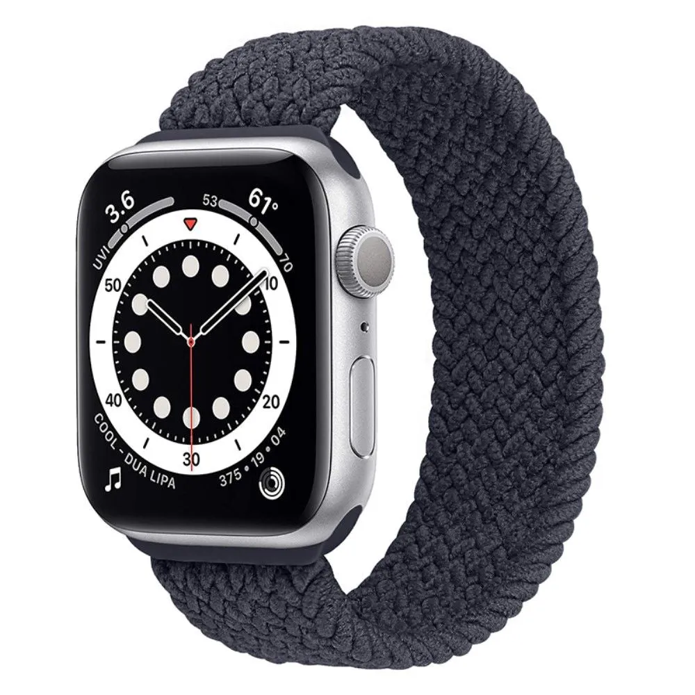 Apple Watch (41mm) elastic watch strap - Charcoal / Size: L