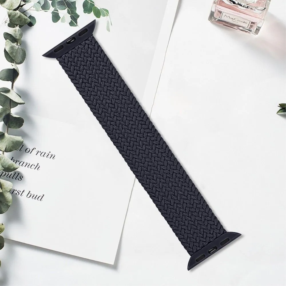 Apple Watch (41mm) elastic watch strap - Charcoal / Size: L