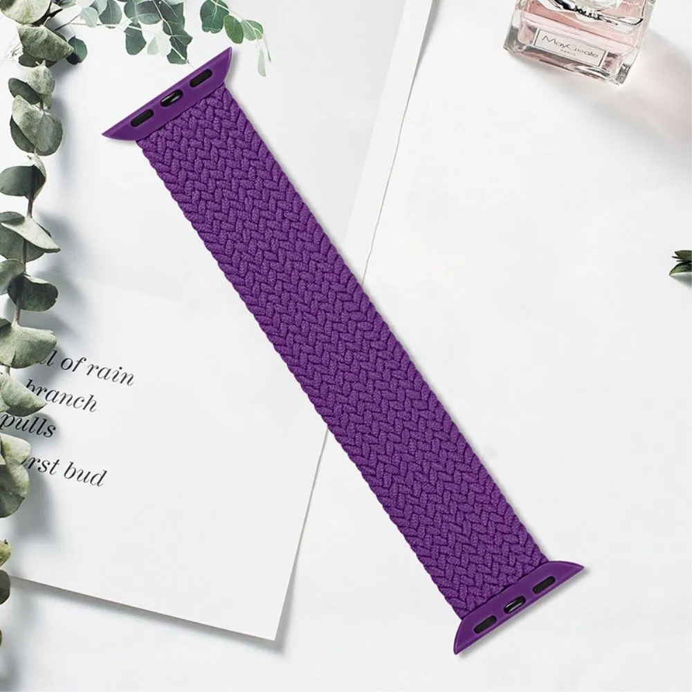 Apple Watch (41mm) elastic watch strap - Purple / Size: M