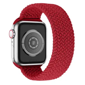 Apple Watch (41mm) elastic watch strap - Red / Size: M