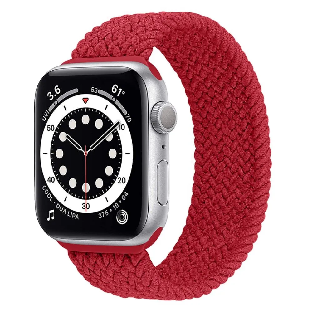 Apple Watch (41mm) elastic watch strap - Red / Size: M