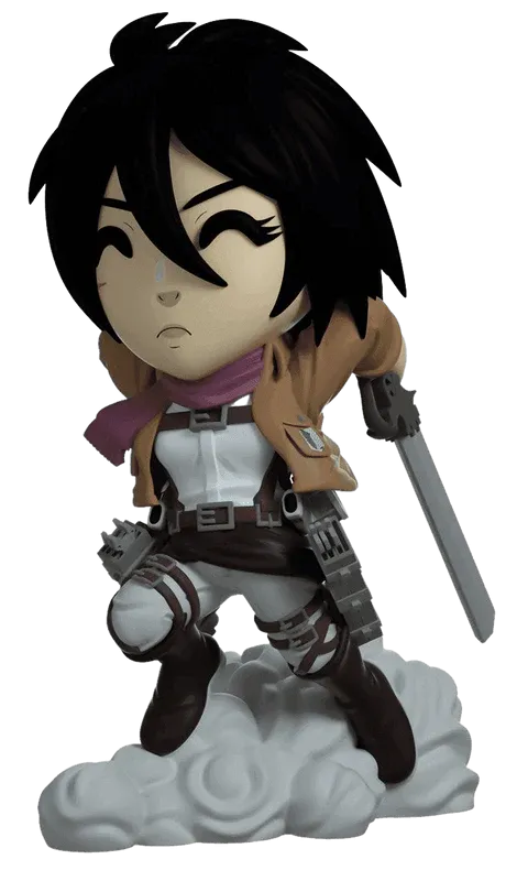 Attack on Titan Attacking Mikasa YouTooz Figure