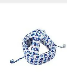 Baby adjustable safety helmet Minnie mouse print white blue