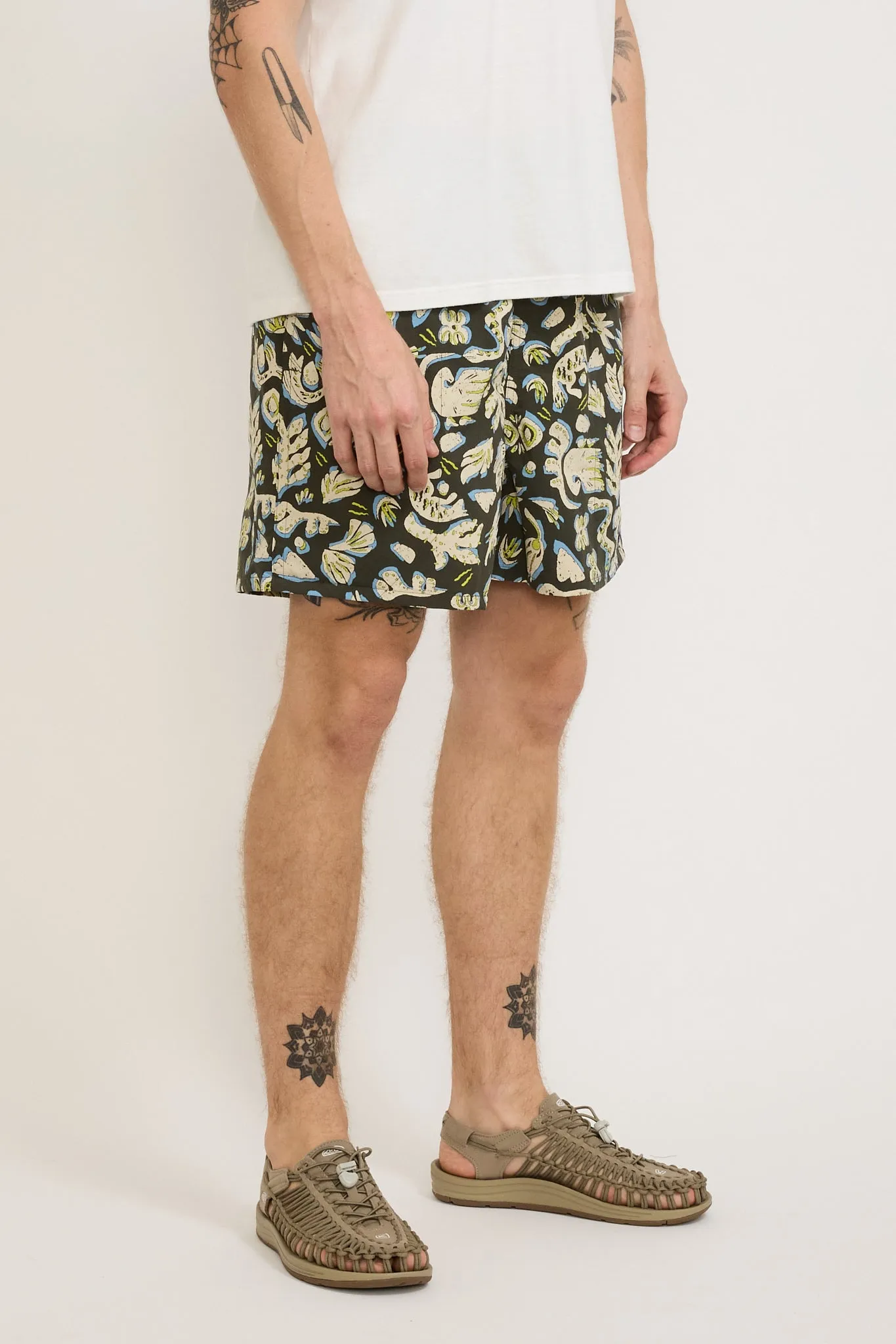 Baggies Shorts 5 in. Across Oceans: Pine Needle Green