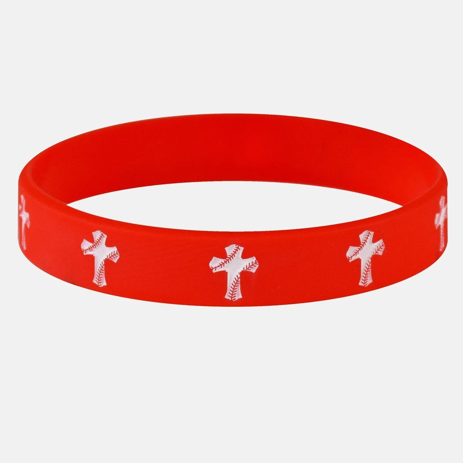 Baseball Cross Wristband