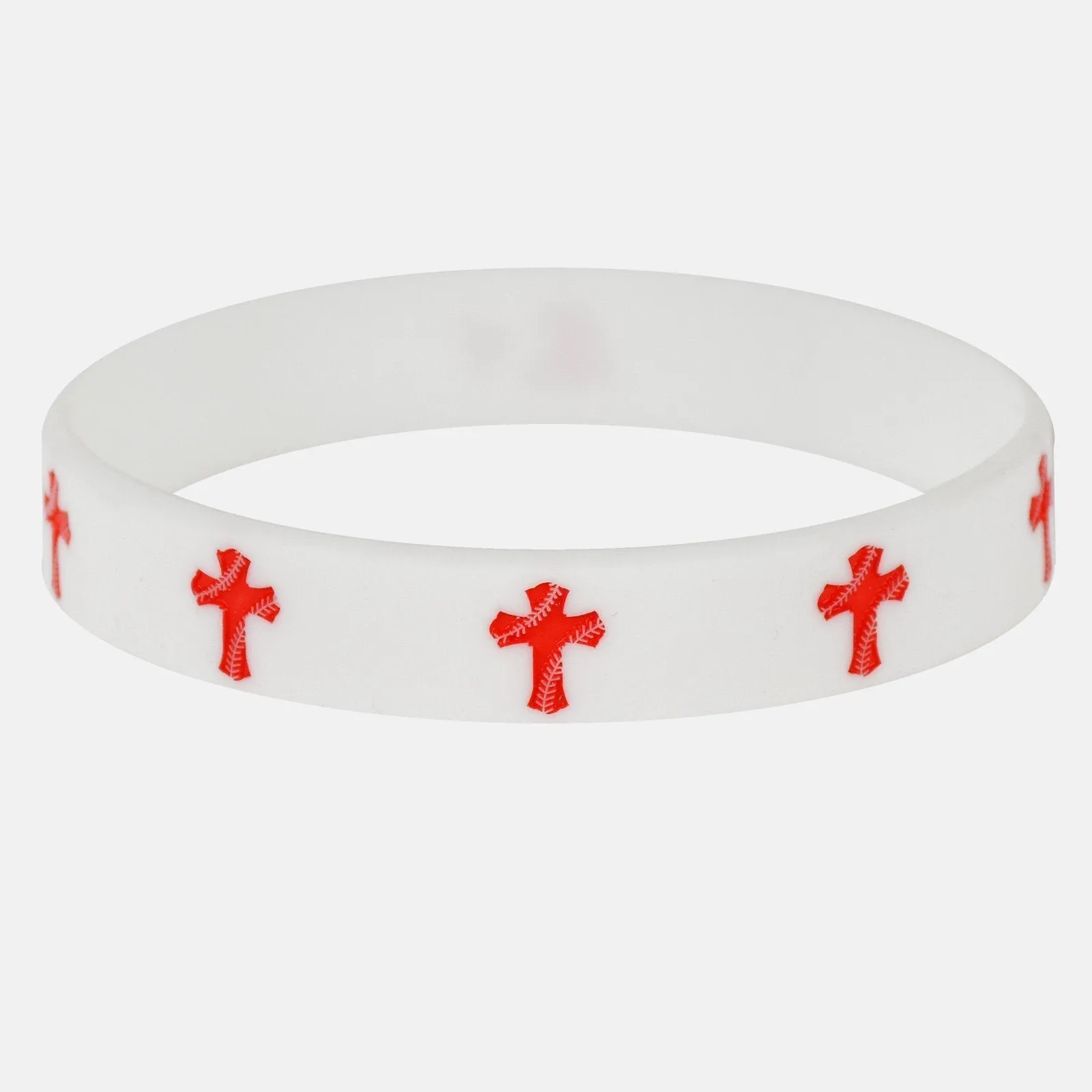 Baseball Cross Wristband