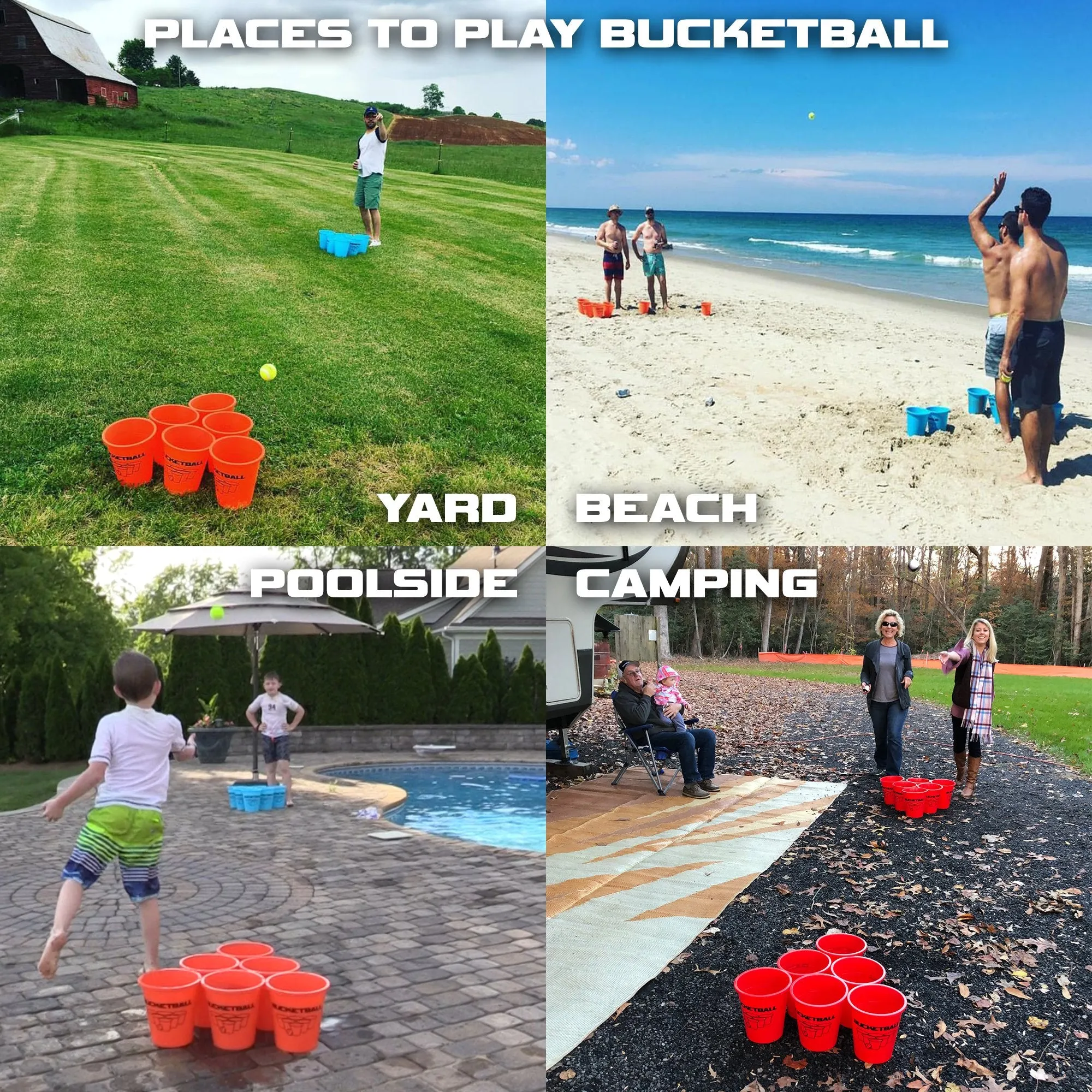 BucketBall™ - Beach Edition - Starter Pack