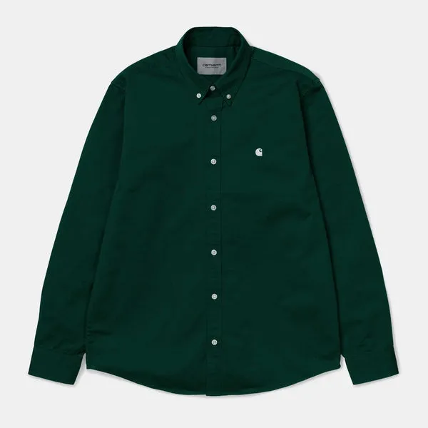 Carhartt Wip Madison Shirt Bottle Green