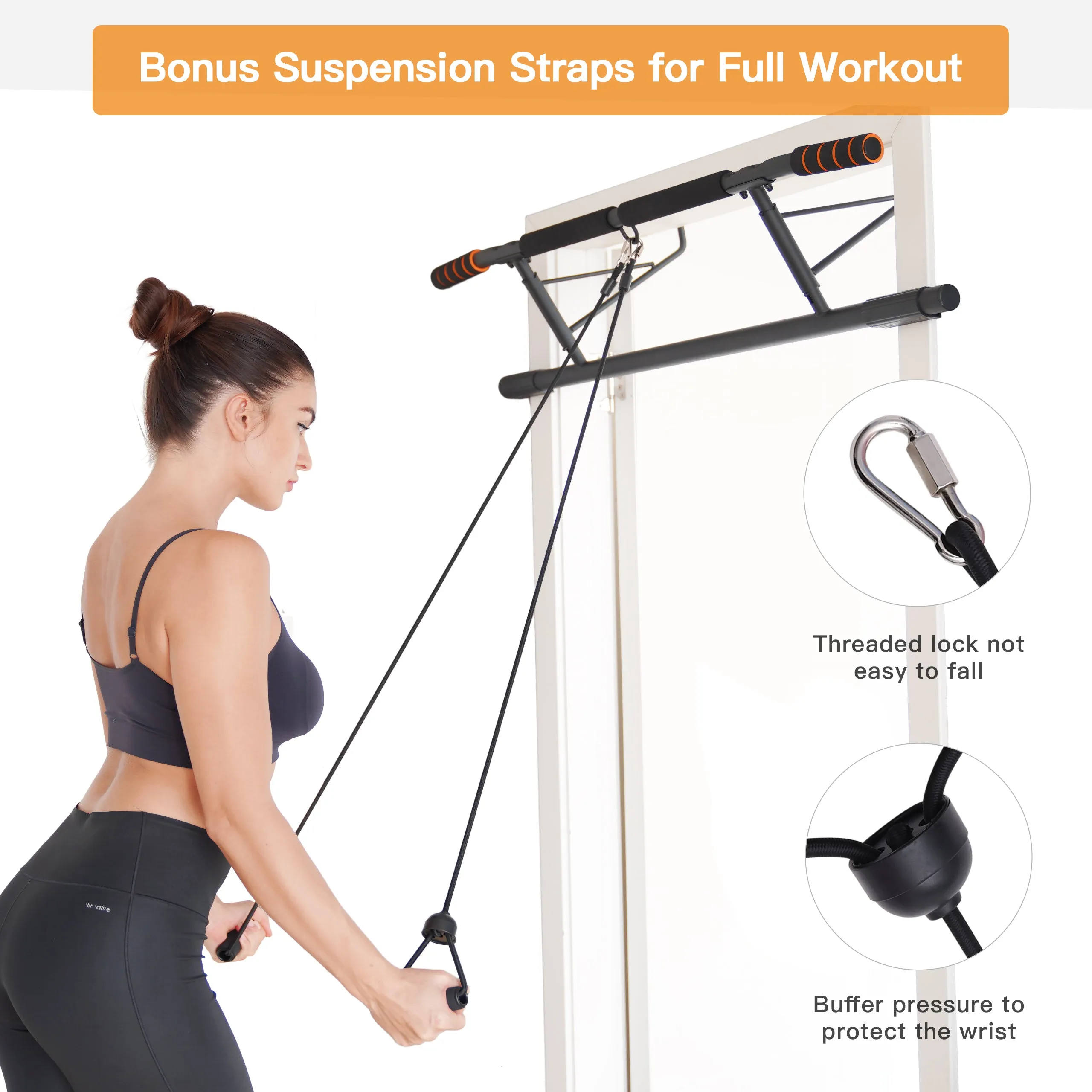 Deluxe Multi-Use Pull Up Bar