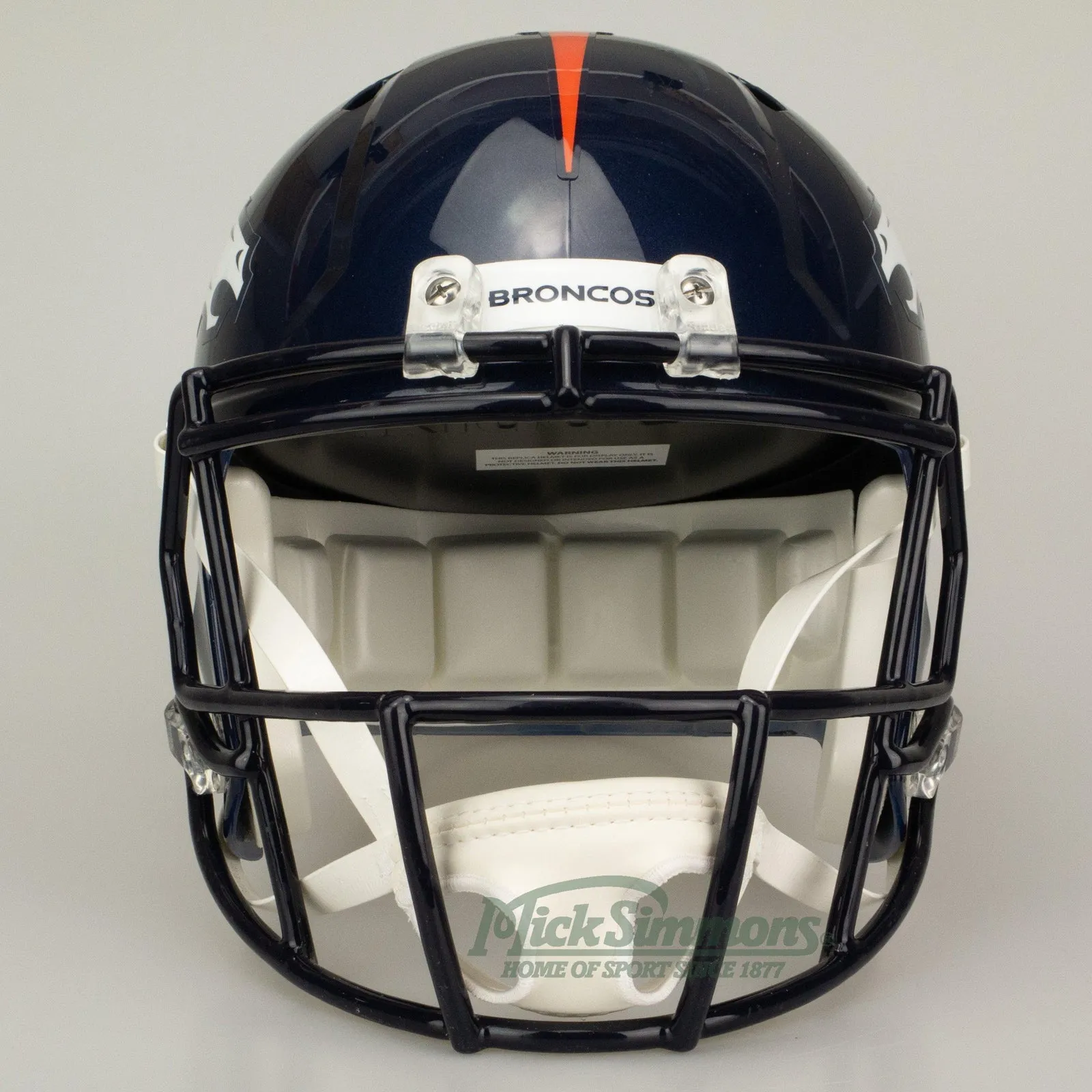 Denver Broncos NFL Riddell Replica Speed Gridiron Helmet