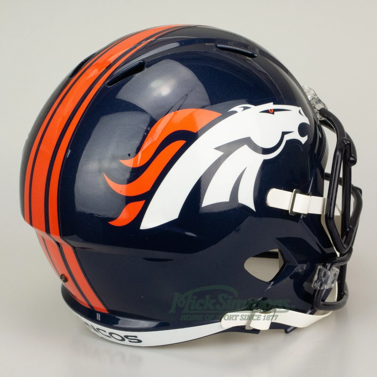 Denver Broncos NFL Riddell Replica Speed Gridiron Helmet