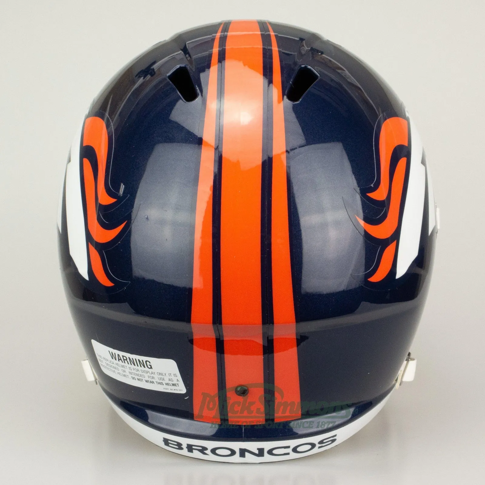 Denver Broncos NFL Riddell Replica Speed Gridiron Helmet