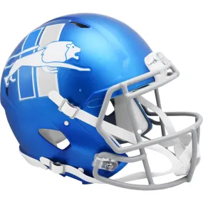 DETROIT LIONS ALTERNATE 2023 REPLICA FULL SIZE SPEED HELMET