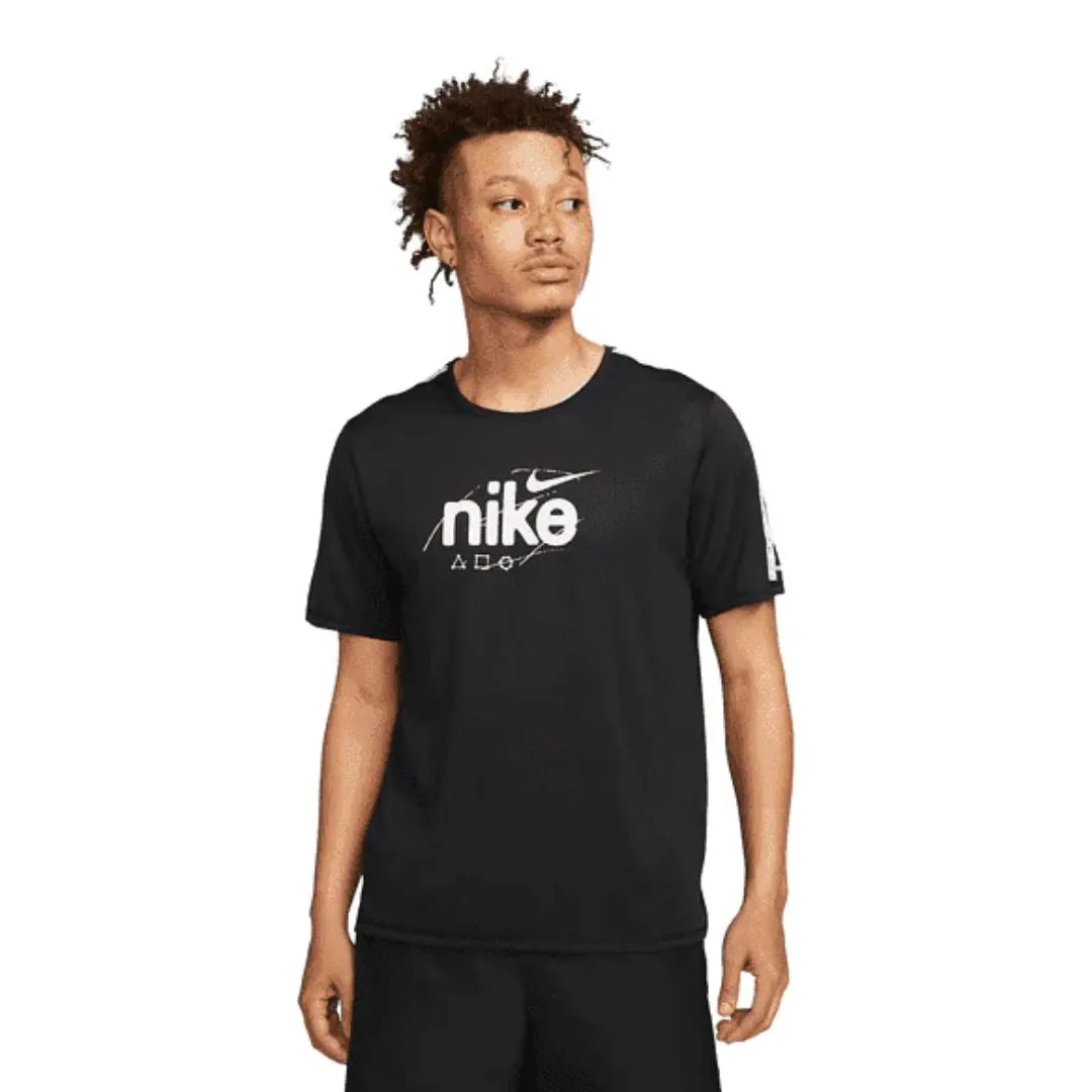 Dri-FIT Miler DYE Running T-Shirts