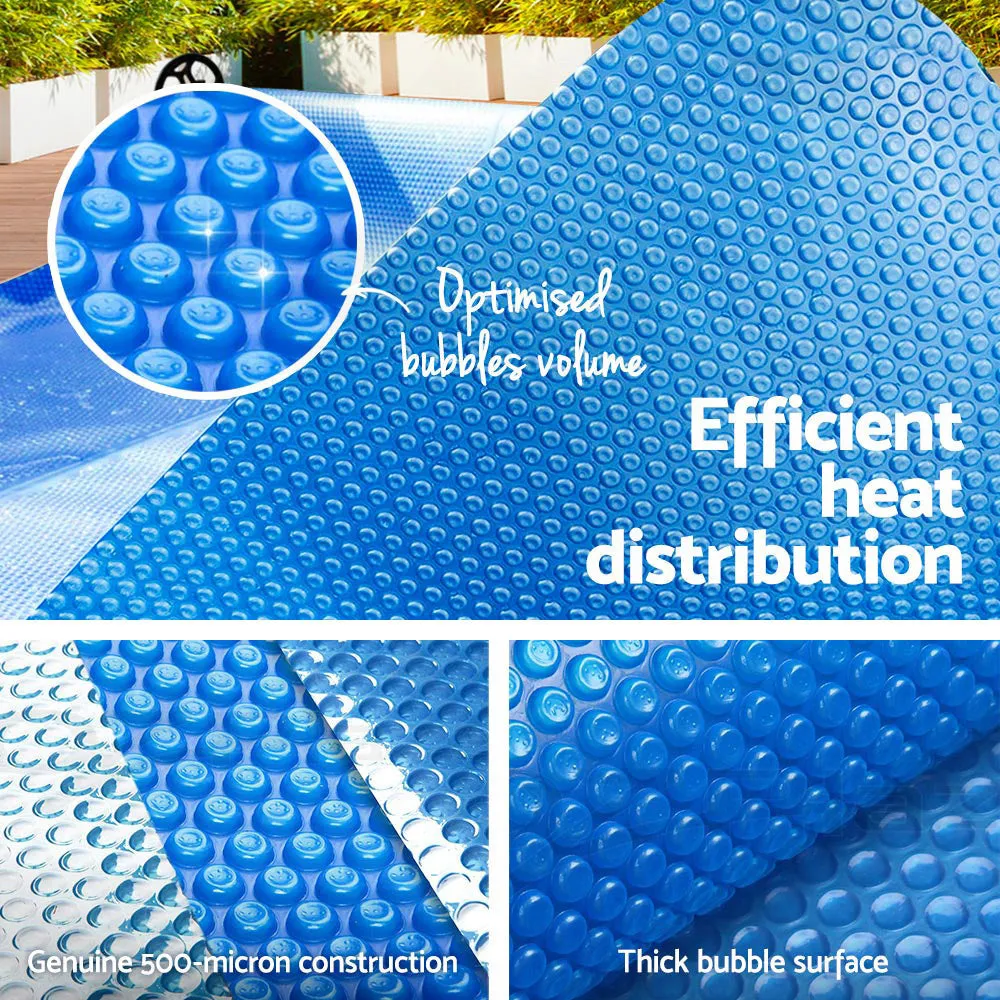 Durable Solar Pool Cover 400 Micron 8x4.2m - Aquabuddy