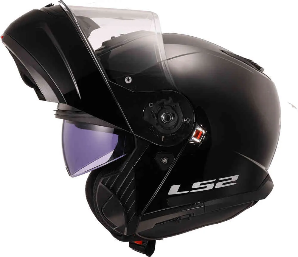 FF908 Strobe II LS2 Hard Helmet, Black