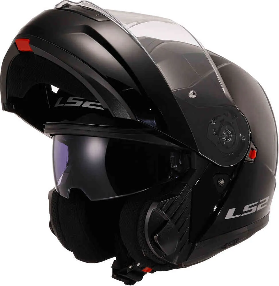 FF908 Strobe II LS2 Hard Helmet, Black