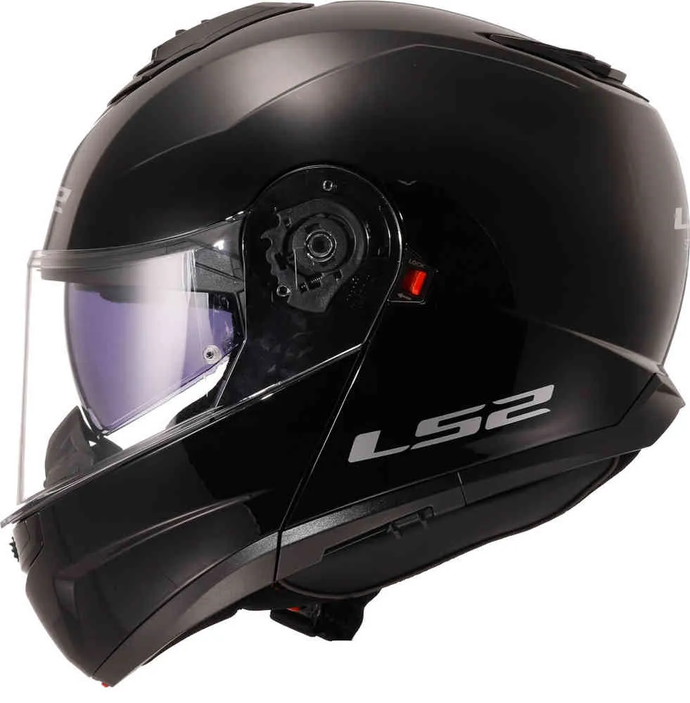 FF908 Strobe II LS2 Hard Helmet, Black
