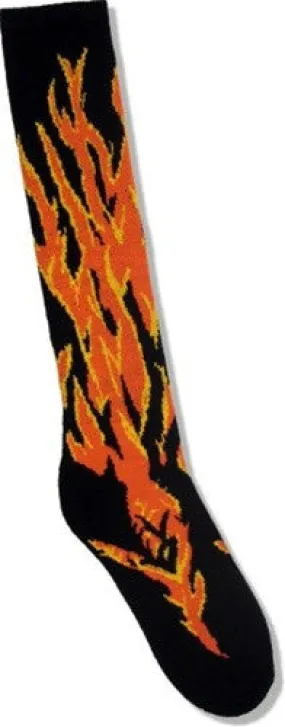 Flame Athletic Knee High Socks (Large)