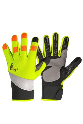 Gloves CXS BENSON, combined, reflective