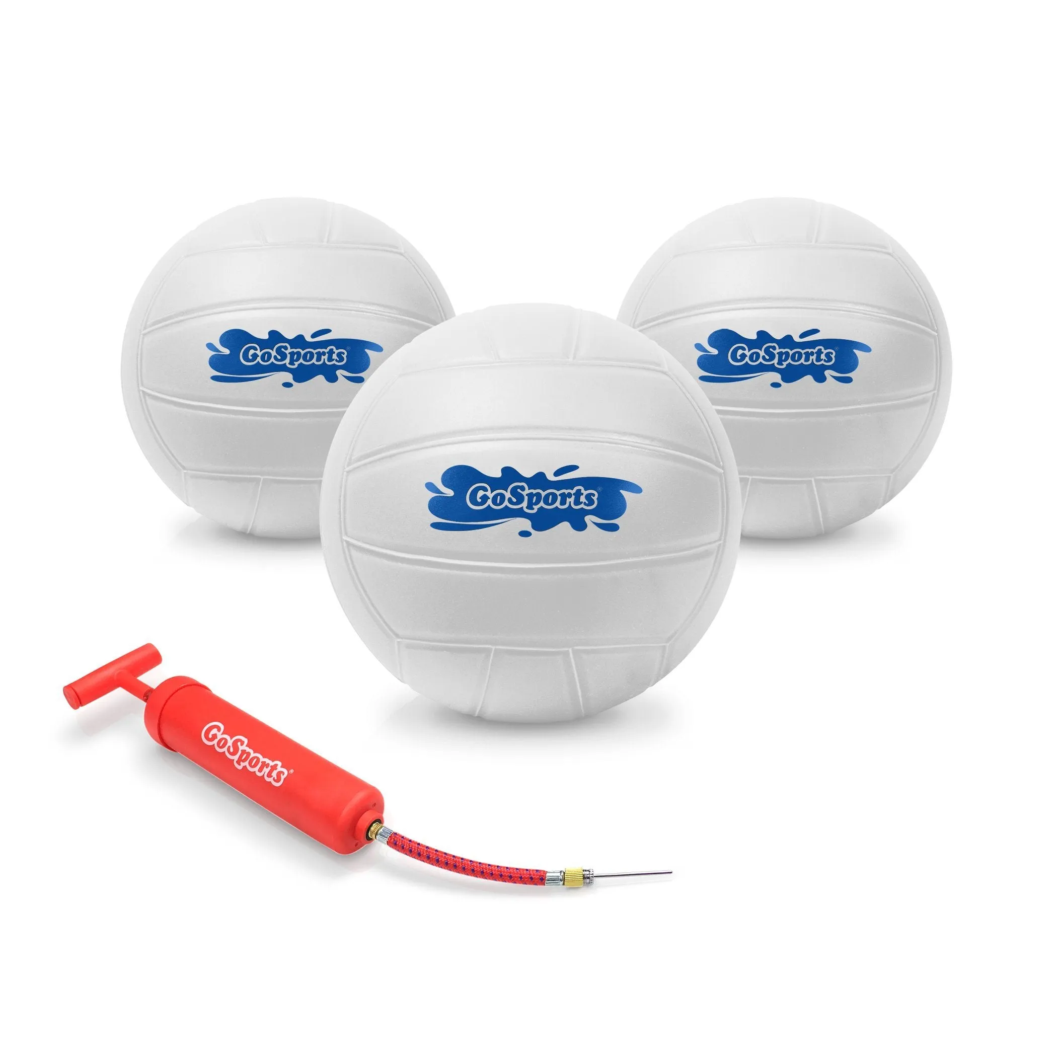GoSports Water Volleyball 3-Pack - White