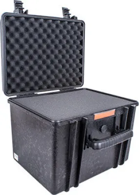 HARD CASE 480X395X360MM OD WITH FOAM BLACK WATER & DUST PROOF 443333