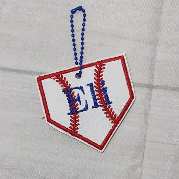 Home Plate Bag Tag