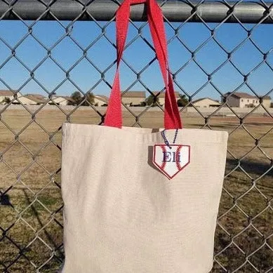 Home Plate Bag Tag