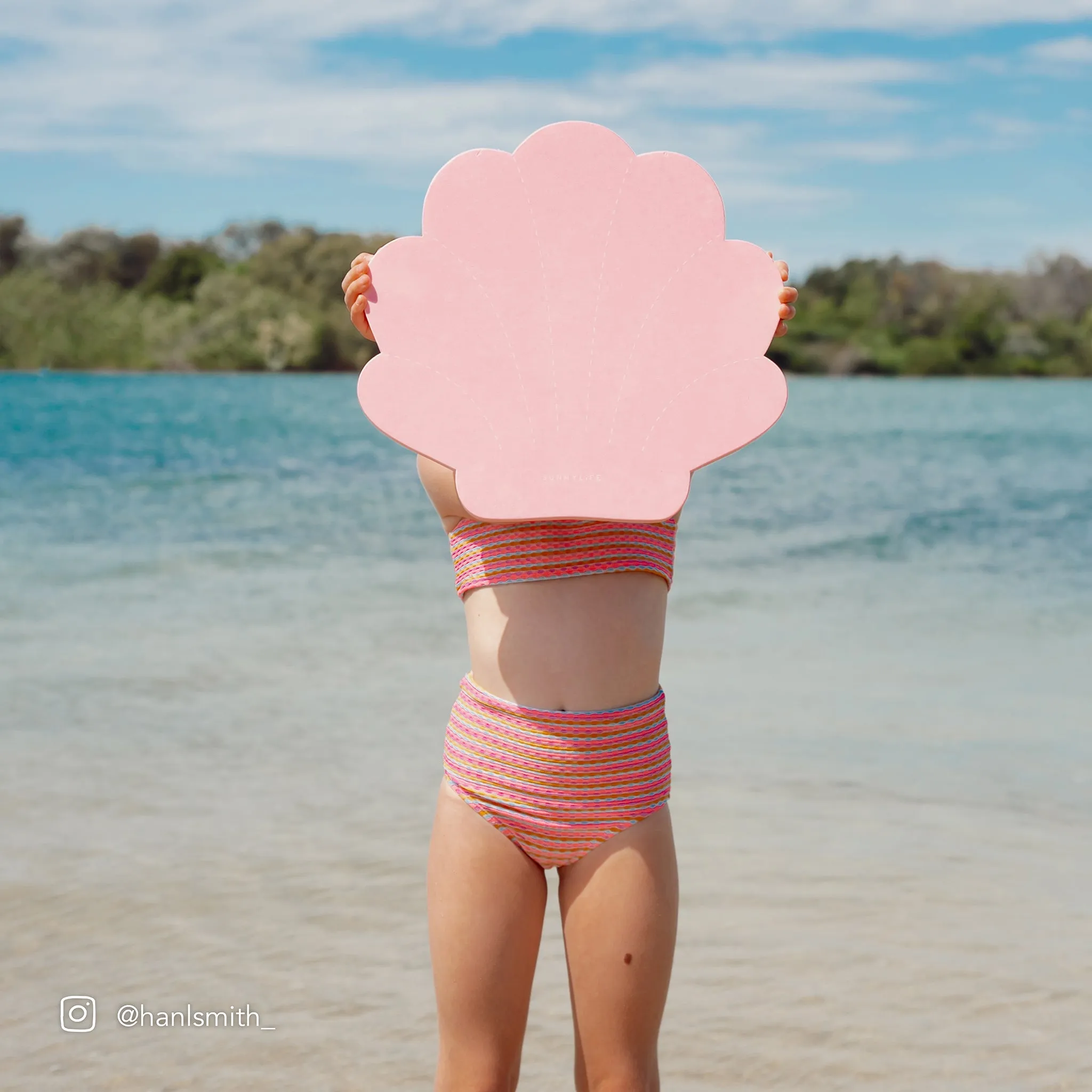 Kids Kickboard | Melody the Mermaid Pink
