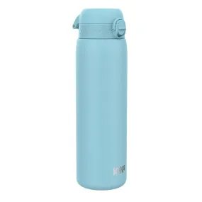 Leak Proof 1 Litre Water Bottle, Stainless Steel, Alaskan Blue, 1L