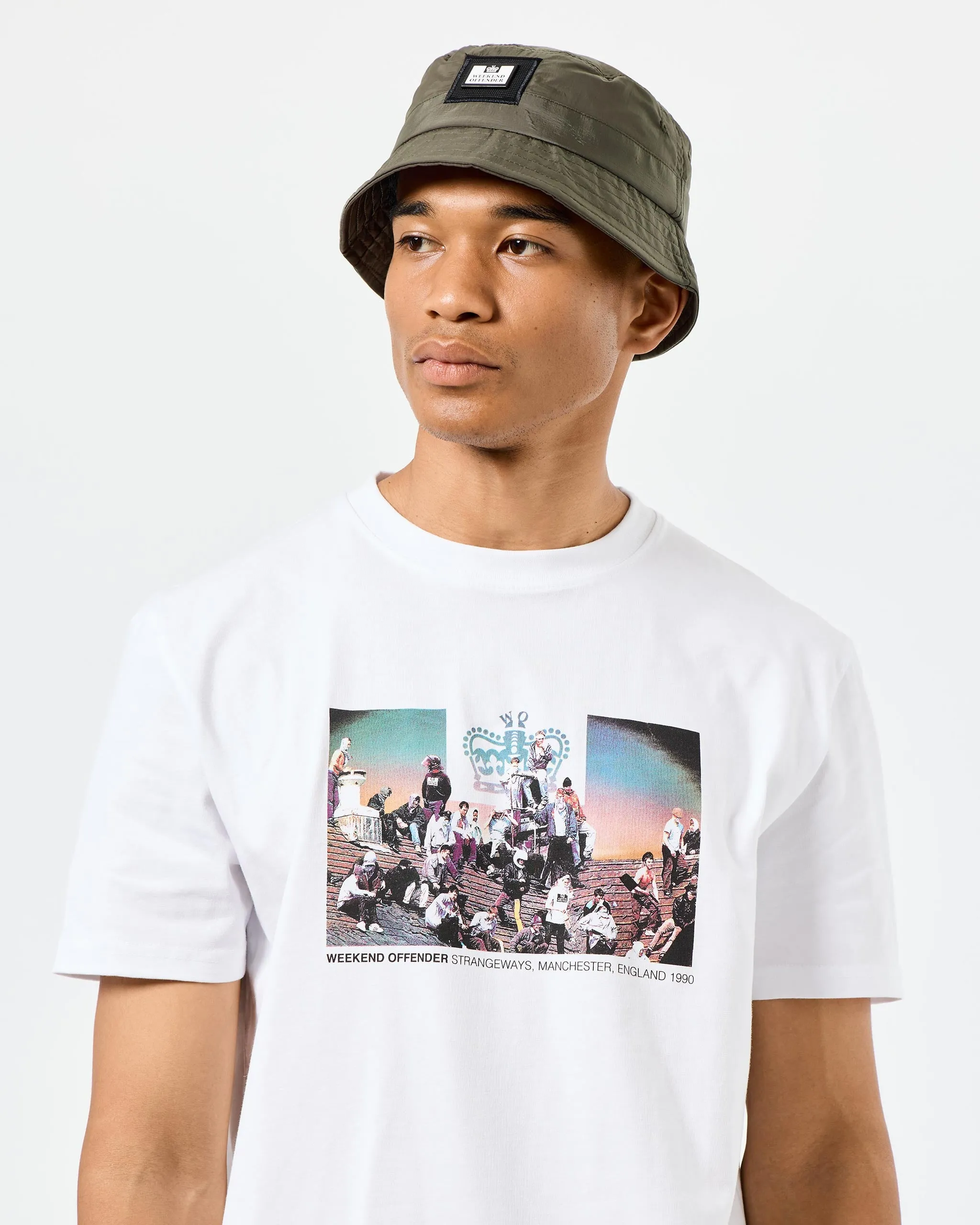 Long Beach Blvd Bucket Hat Castle Green