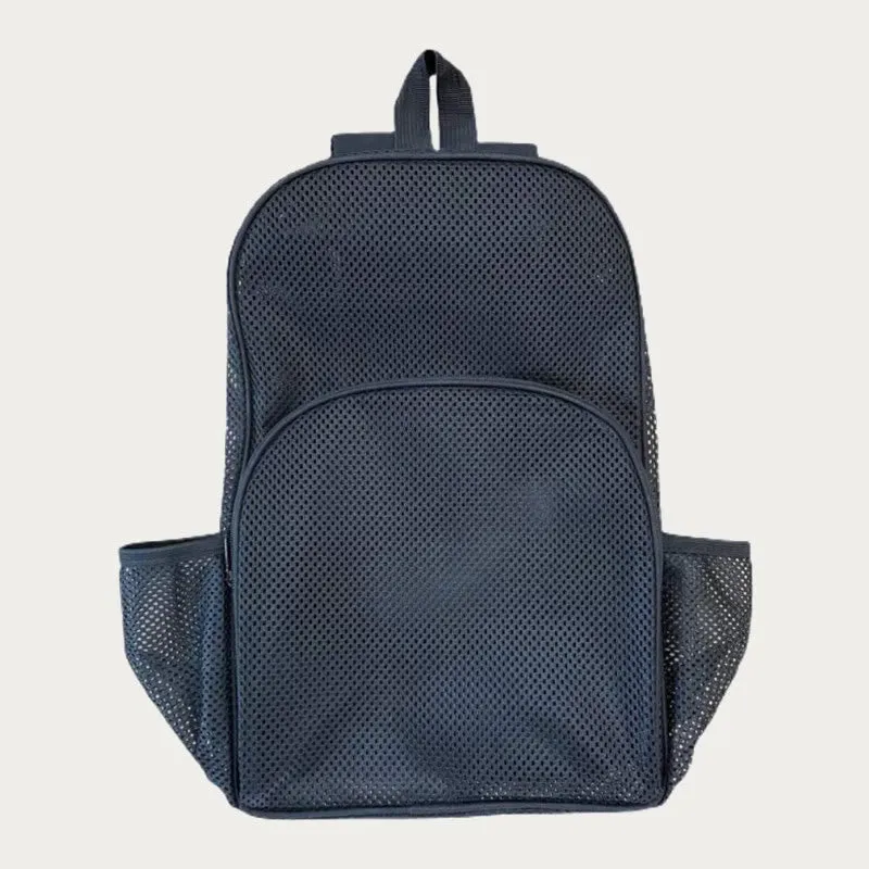 Mesh Backpack For Daily Outdoor Sports Heavy Duty Travel Bag