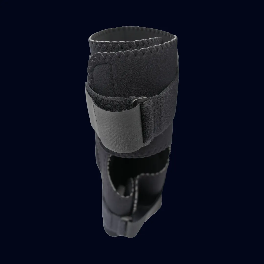 Neoprene Wrap Around Knee Brace with Free Range of Motion (ROM) - Covered Hinge