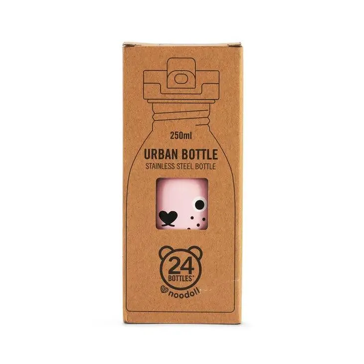 Noodoll Stainless Steel Bottle - Ricecarrot Rabbit - Pink