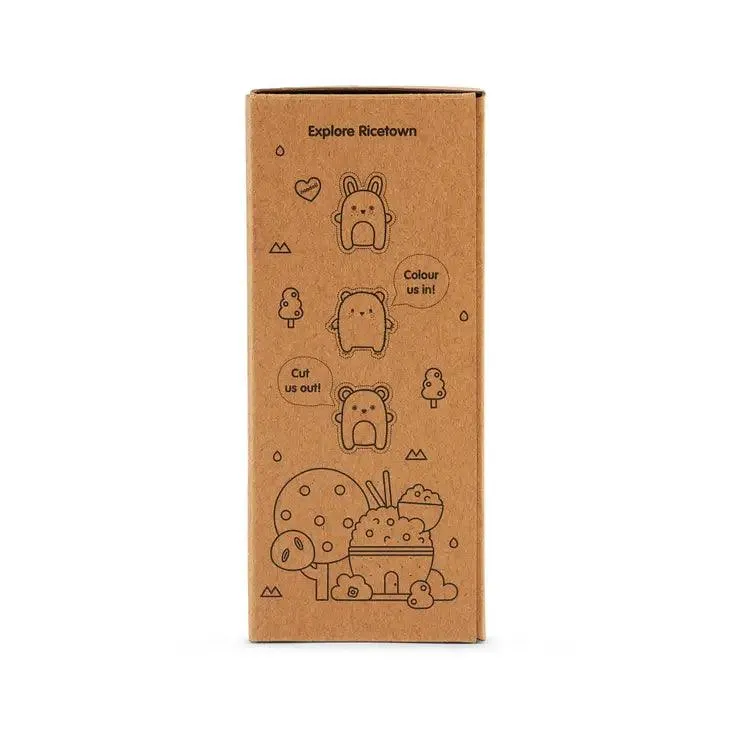 Noodoll Stainless Steel Bottle - Ricecarrot Rabbit - Pink