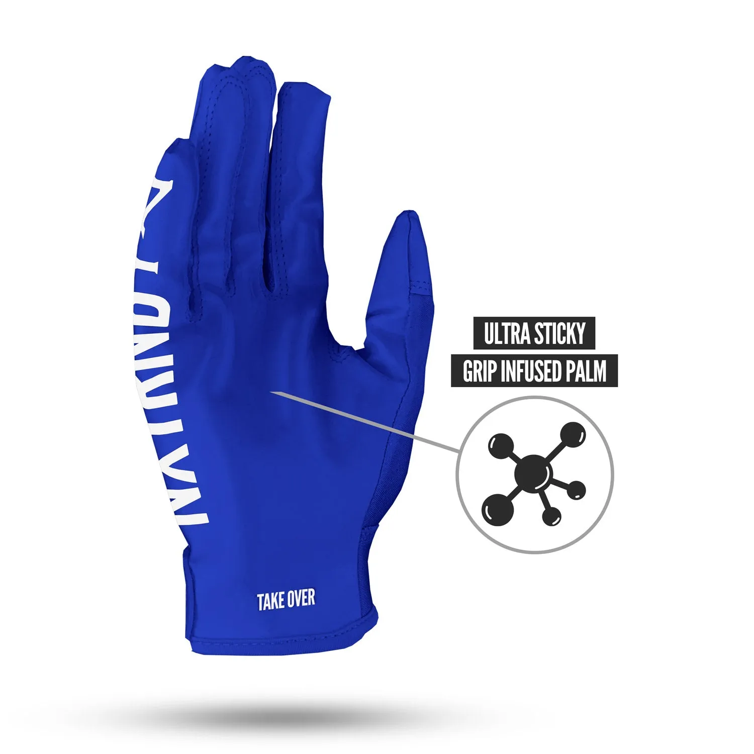 NXTRND G1® Football Gloves Blue