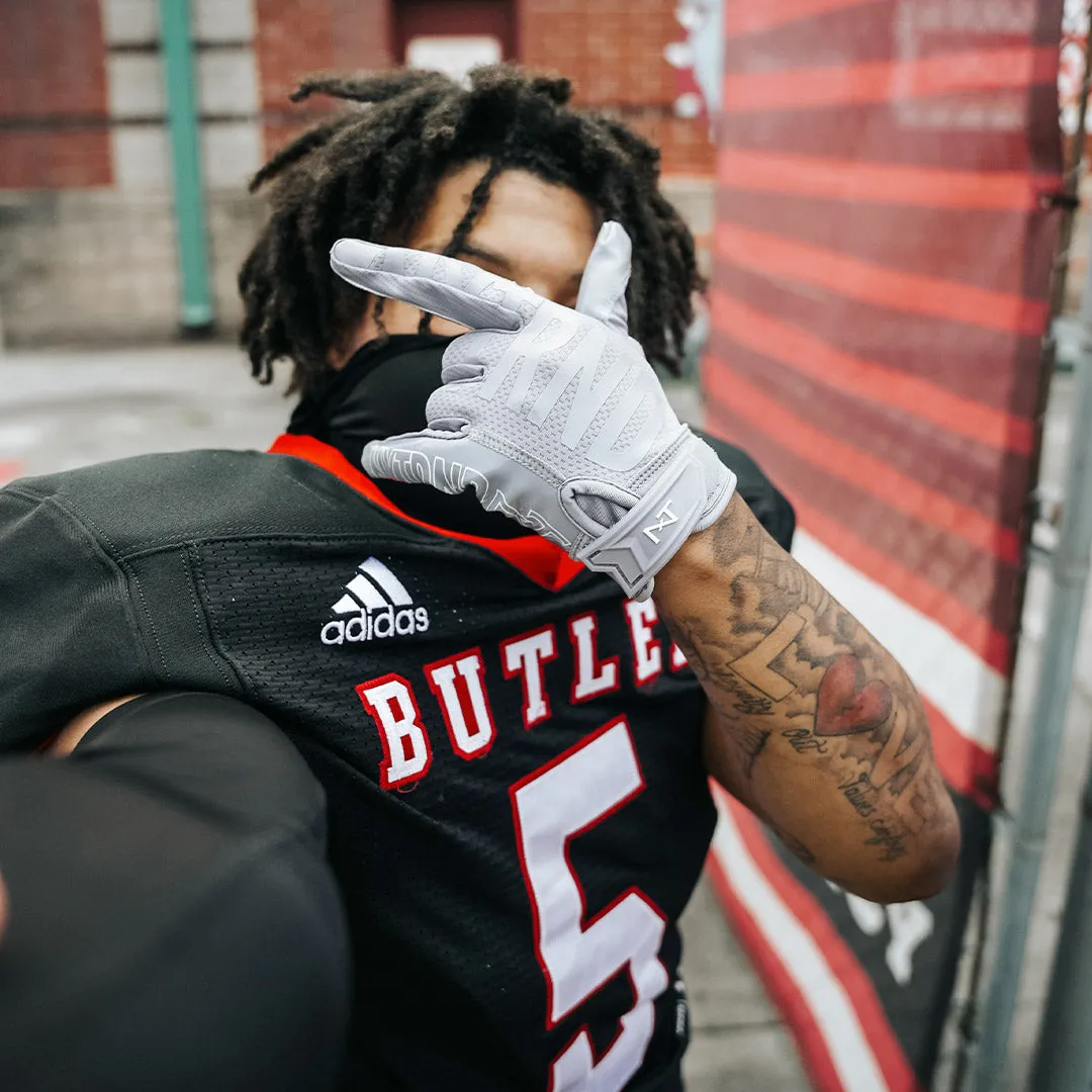 NXTRND G2® Football Gloves Grey