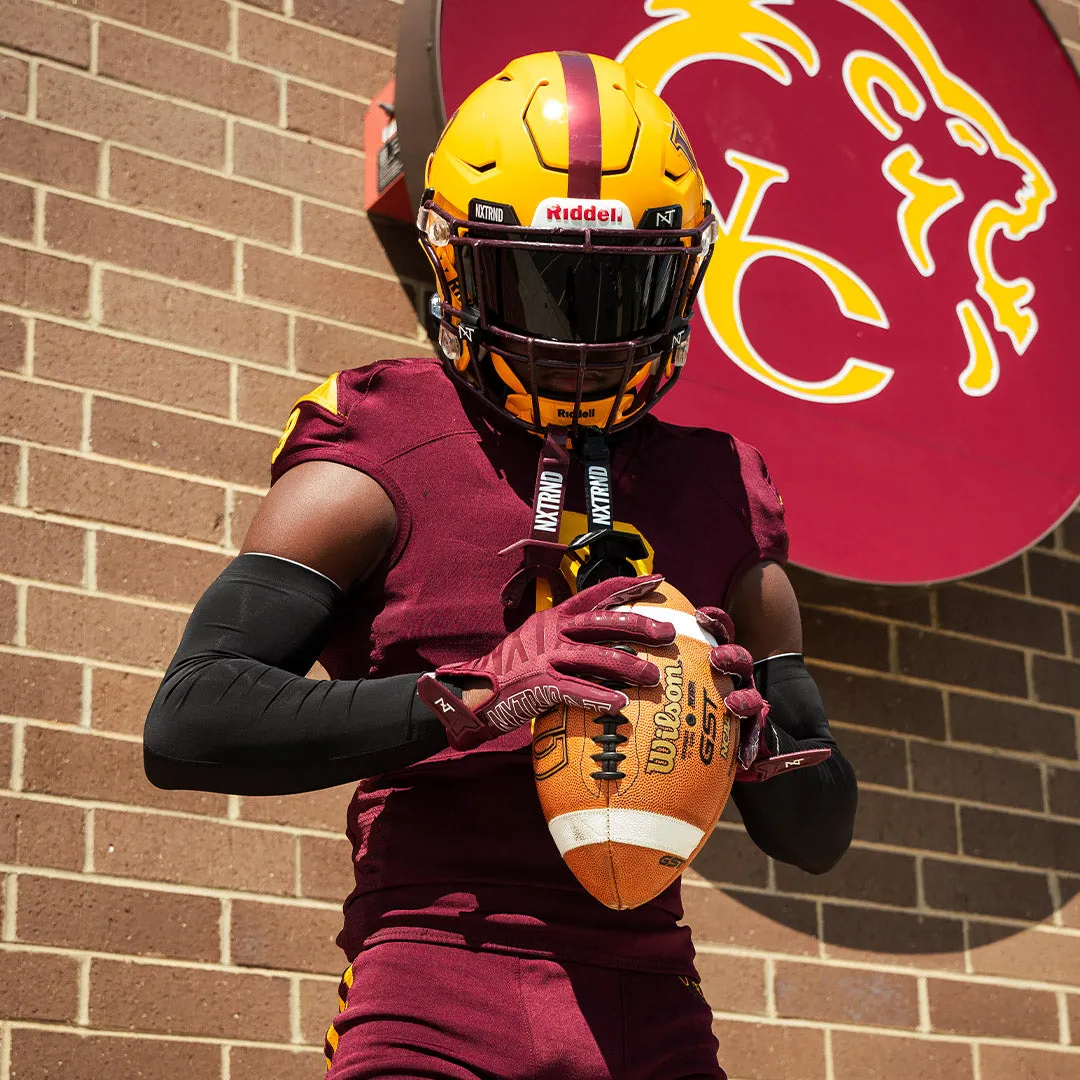 NXTRND G2® Football Gloves Maroon