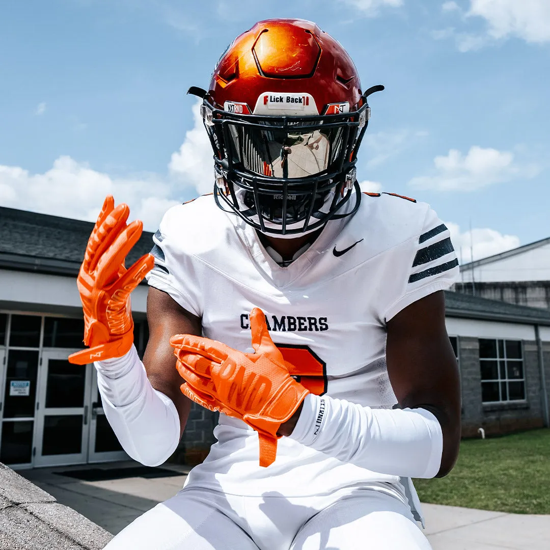 NXTRND G2® Football Gloves Orange