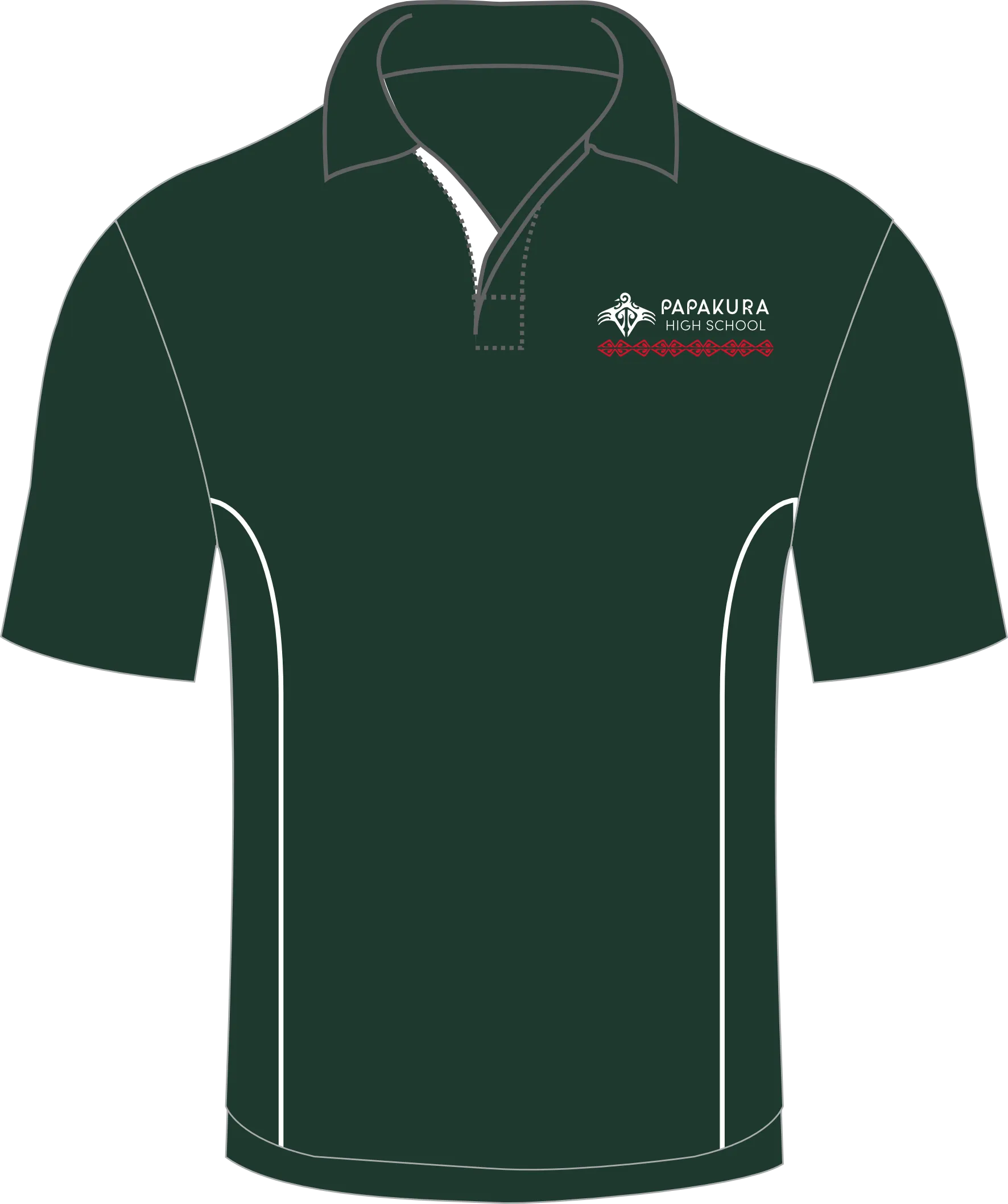 Papakura High School Polo - Junior Unisex